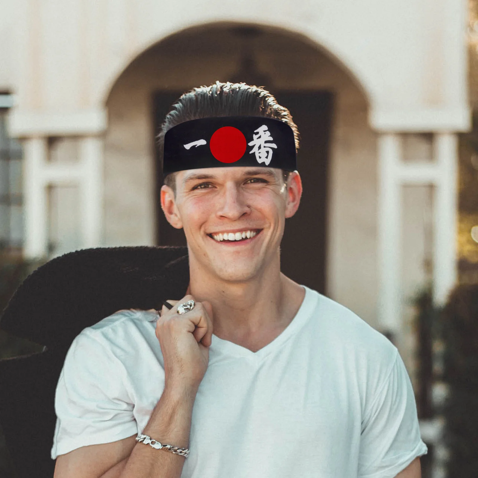 

2 шт., повязка на голову в японском стиле, самурайский шеф-повар, впитывающая пот, спортивная повязка для приготовления пищи, йоги, бега, широкая повязка для волос для женщин и мужчин