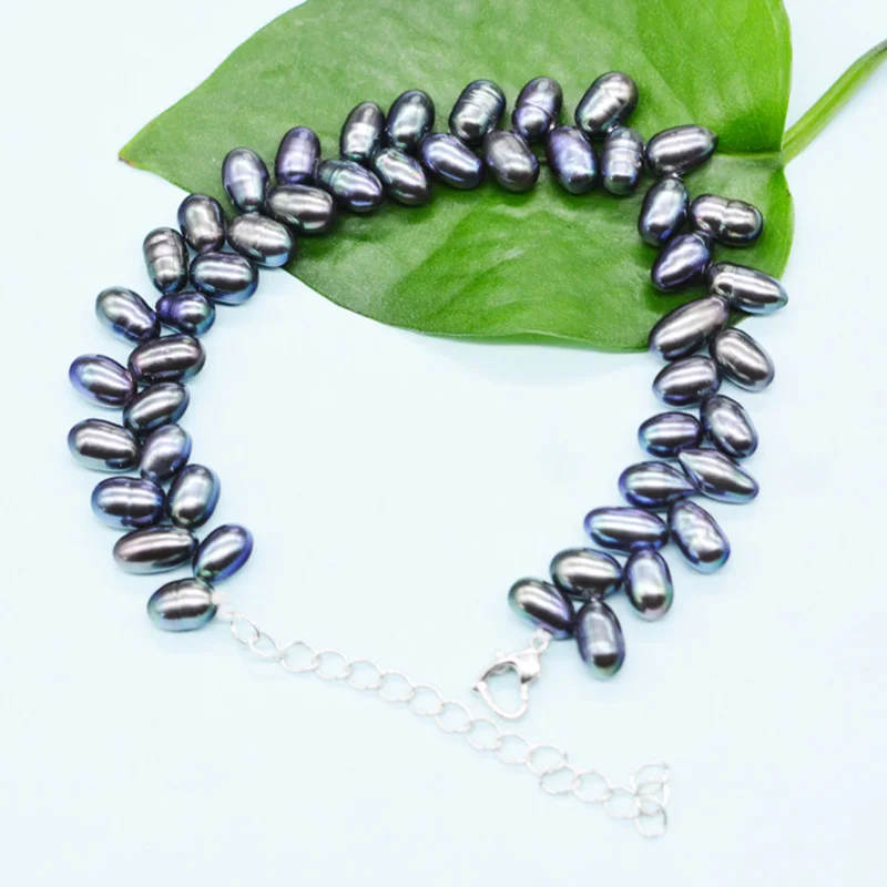 classic. 6MM AAA natural pearl bracelet  7.5\