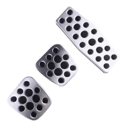 1 Set Front Accelerator Brake Clutch Pedal Cover Fit for Opel Cascada MT Astra J Zafira C