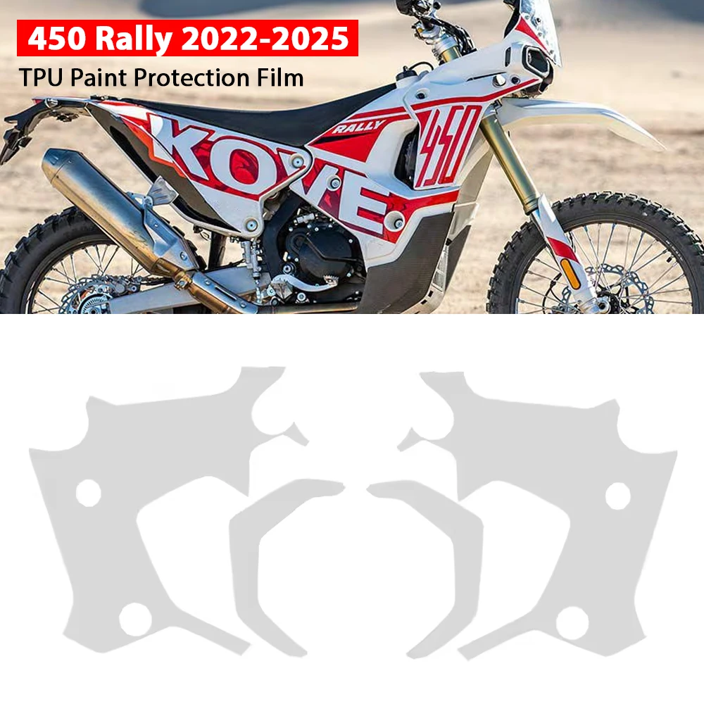 

For KOVE 450 RALLY 2022-2025 TPU Motorcycle Fairing Invisible Car Cover 450 Rally Anti-scratch Body PPF Paint Protection Film