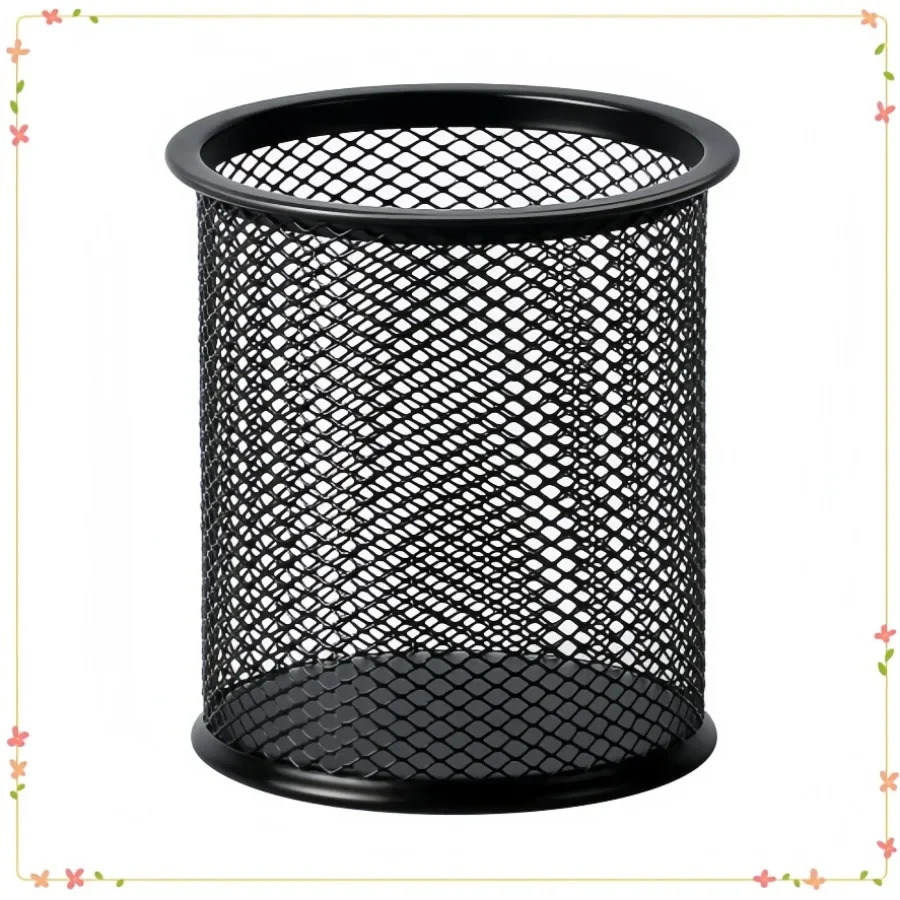 

Чашка для ручек из проволочной сетки, Office Caddy Storage, черная, ‎ 3,7 x 3,3 дюйма