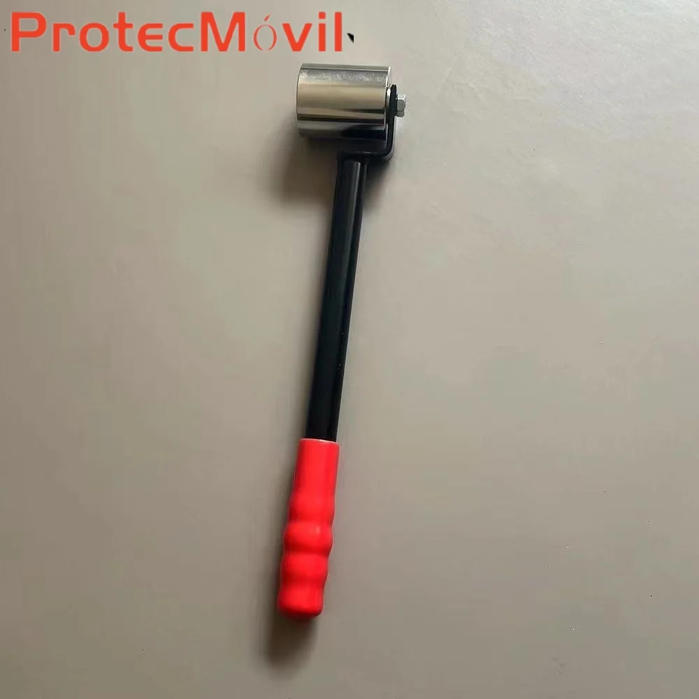 PVC Floor Installation Tool - Single-Roll Compaction Roller, Edge Roller for Bubble Removal & Floor Pressing