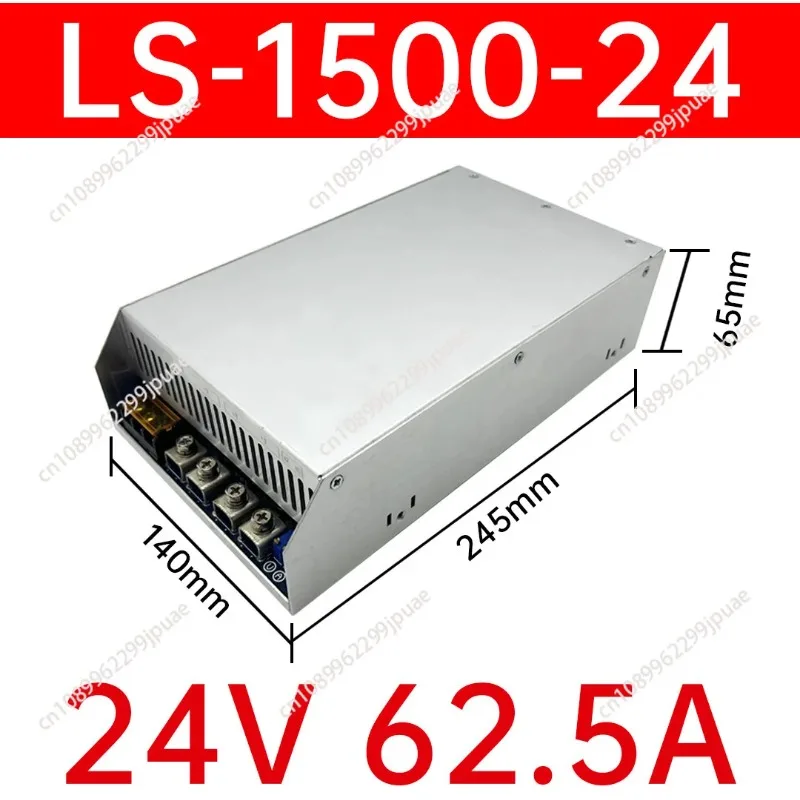

1500W High Power AC220 To Adjustable DC Power Supply 12V 14V 48V 130V Voltage Regulator For Screw Machine Equipment