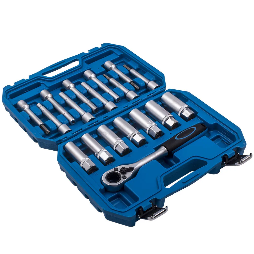 MaXpeedingrods 18pcs Shock Absorber Universal Tools Kit Removal Suspension Strut Relacing