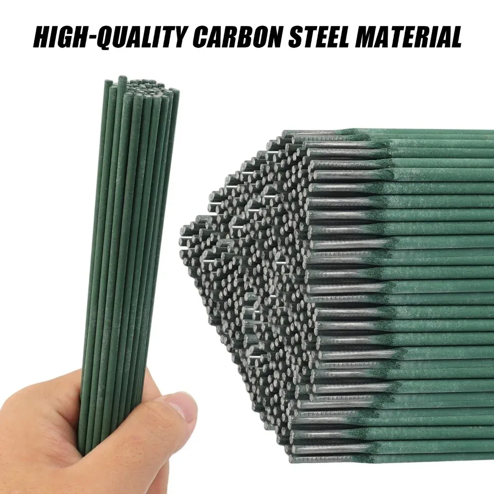 300mm 2mm Green Electrode Welding Rods Carbon Steel Easy Weld Smooth Arc AC DC for DIY Project Thin Metal Steel Plate Repair