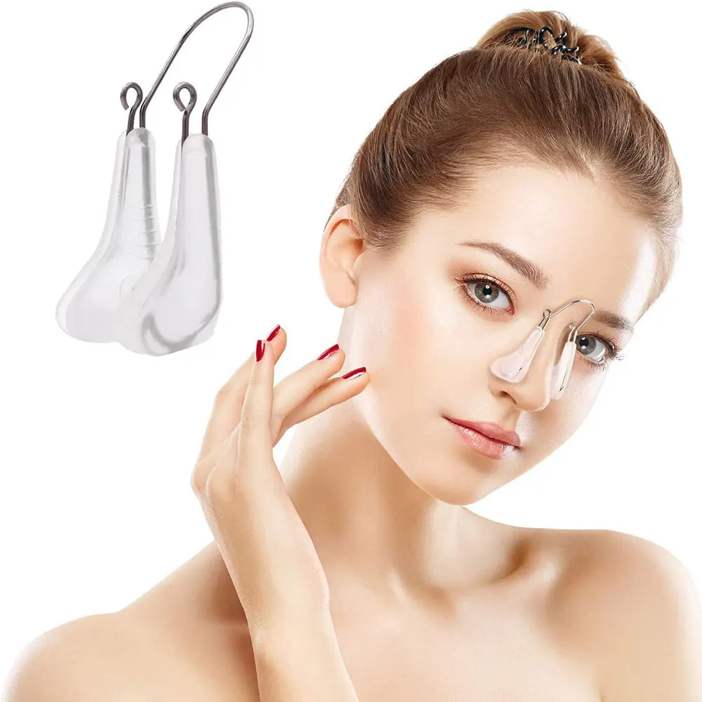 

Nose Shaper Silicone Nose Bridge Straightening Corrector Nose Up Lifting Shaping Clip Painless Beauty Tools