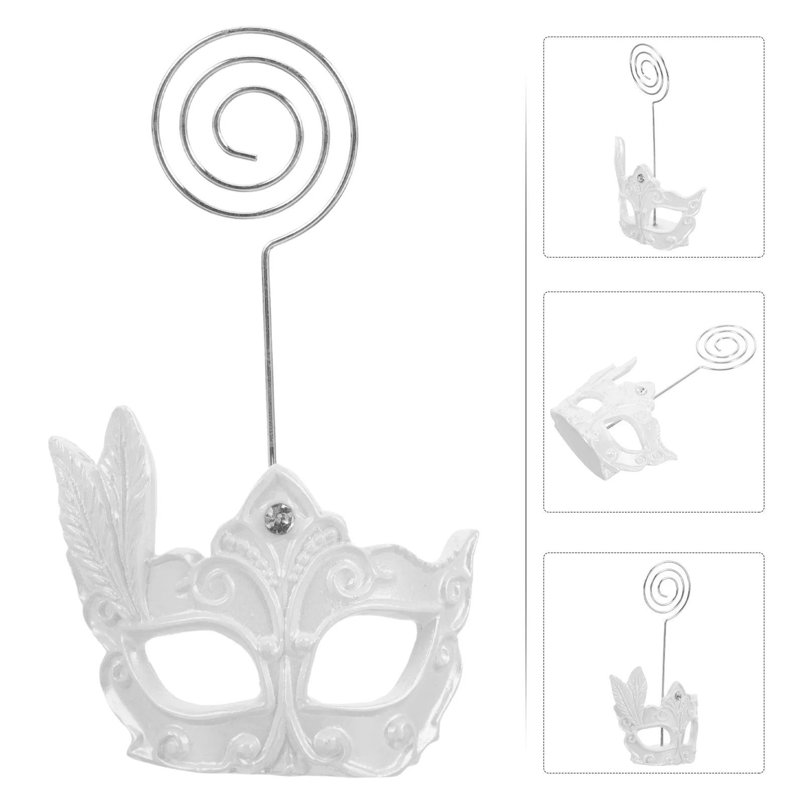 

Resin Photo Card Holders Table Number Stands Memo Clips Practical Home Party Decorations Table Number Holders