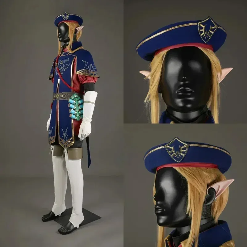 

Game Link Royal Guard Косплей Костюм Топ Брюки Полный комплект Хэллоуин Comic Con Man Королевство Боевой костюм Экипировка индивидуального размера ir;l5