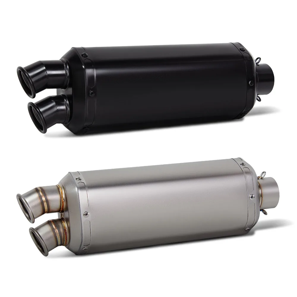 

Universal 51mm Motorcycle Exhaust Escape Muffler Motocross Pipe For CRF1100L R 1300 GS Tuareg 660 CRF450R‌ YZ450F WR250F