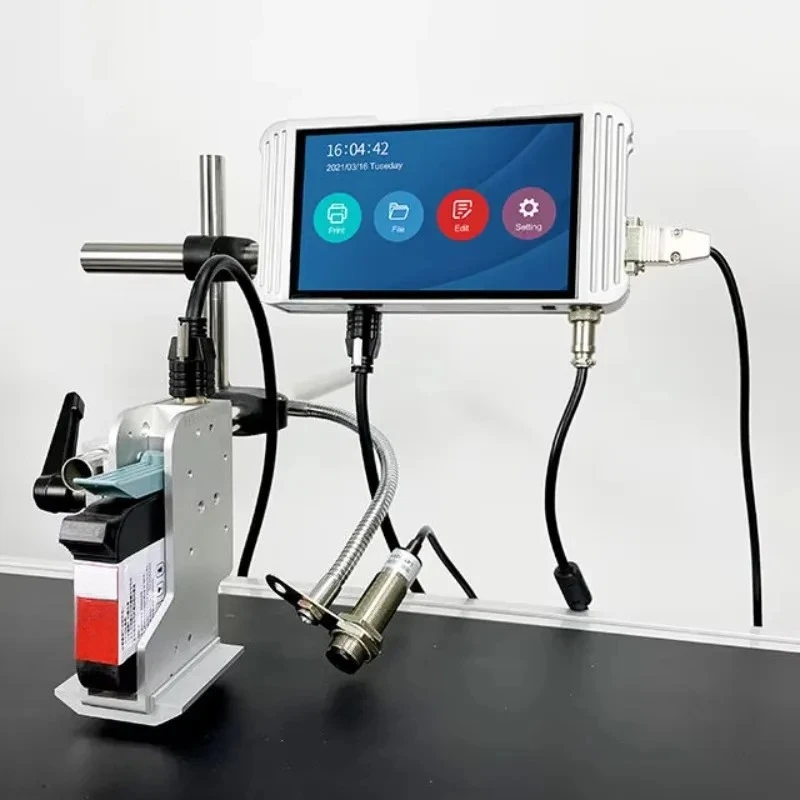 Thermal Inkjet Printer QR Expiry Date Coding Printing Machine Batch Inkjet Coding Printer