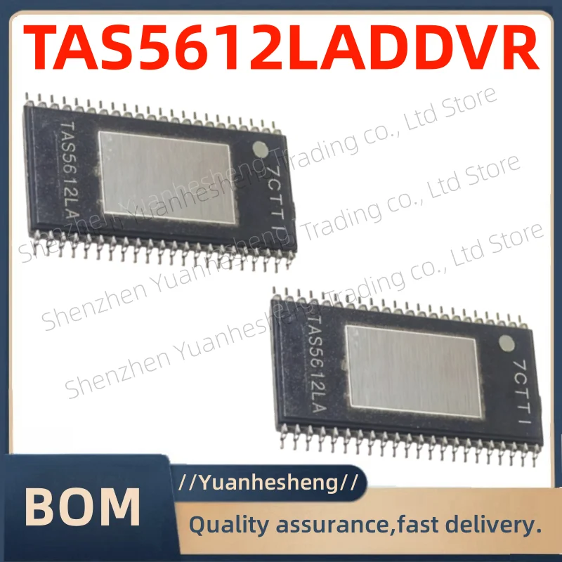 

2-5 PCS /lotto Original and brand new TAS5612LADDVR TAS5612LA HTSSOP-44 stereo digital Class D amplificatore audio IC chip