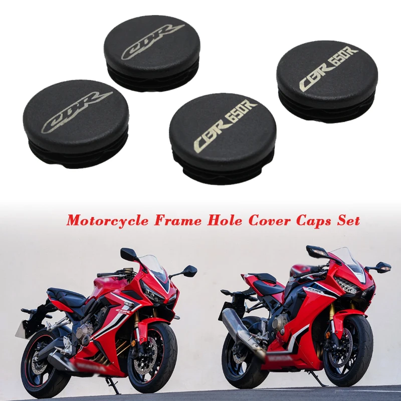 

For HONDA CBR650R CBR650 CBR 650 CBR650 R Motorcycle Frame Hole Cover Caps Plug Decorative Frame Cap Set Accessories