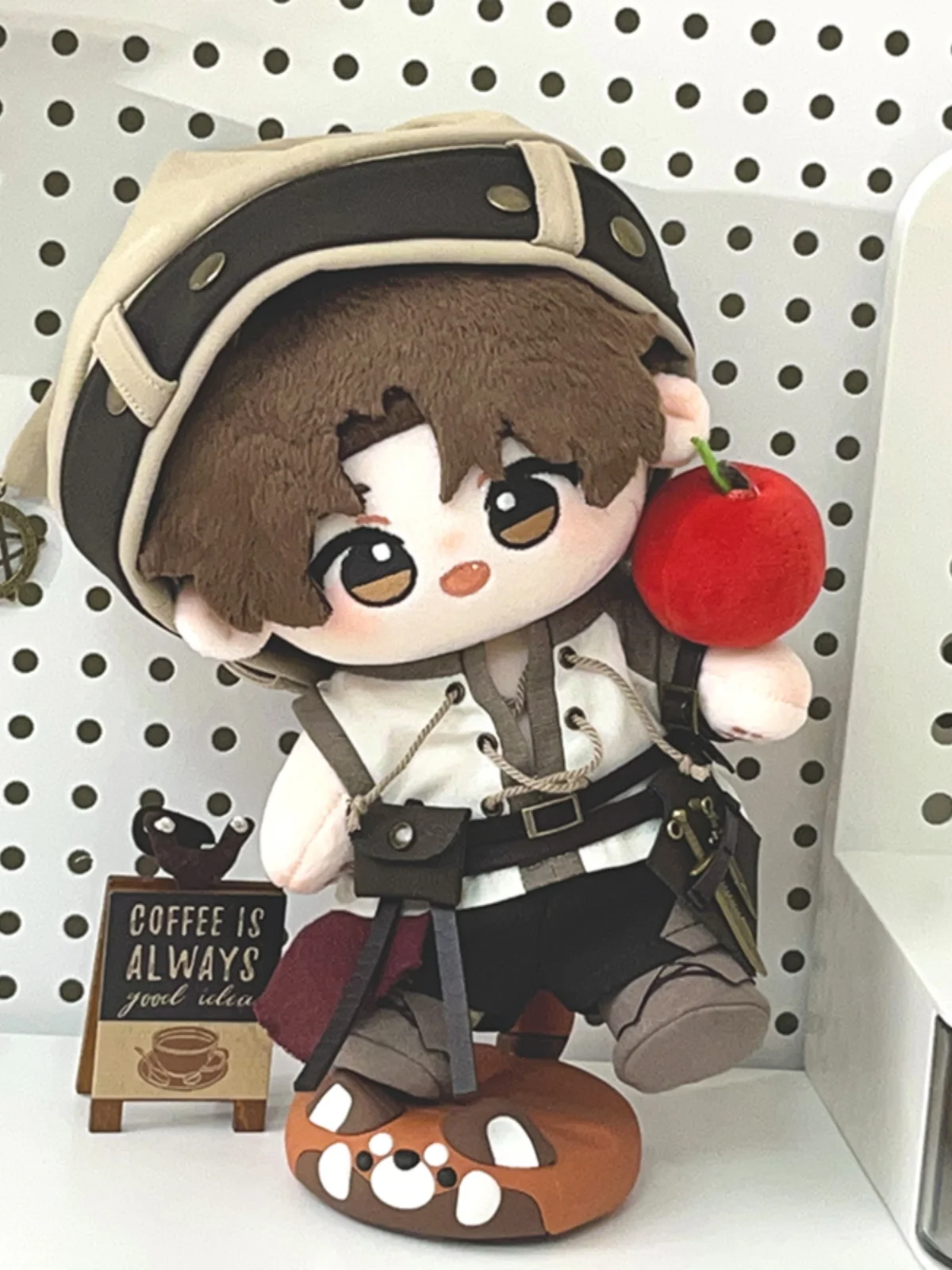 20cm Doll Clothes Song of the hunter Hunter Waistband Pants Hat Suit Stuffed 20cm Plushie Plush Doll Accessories Weapon Arm Ring