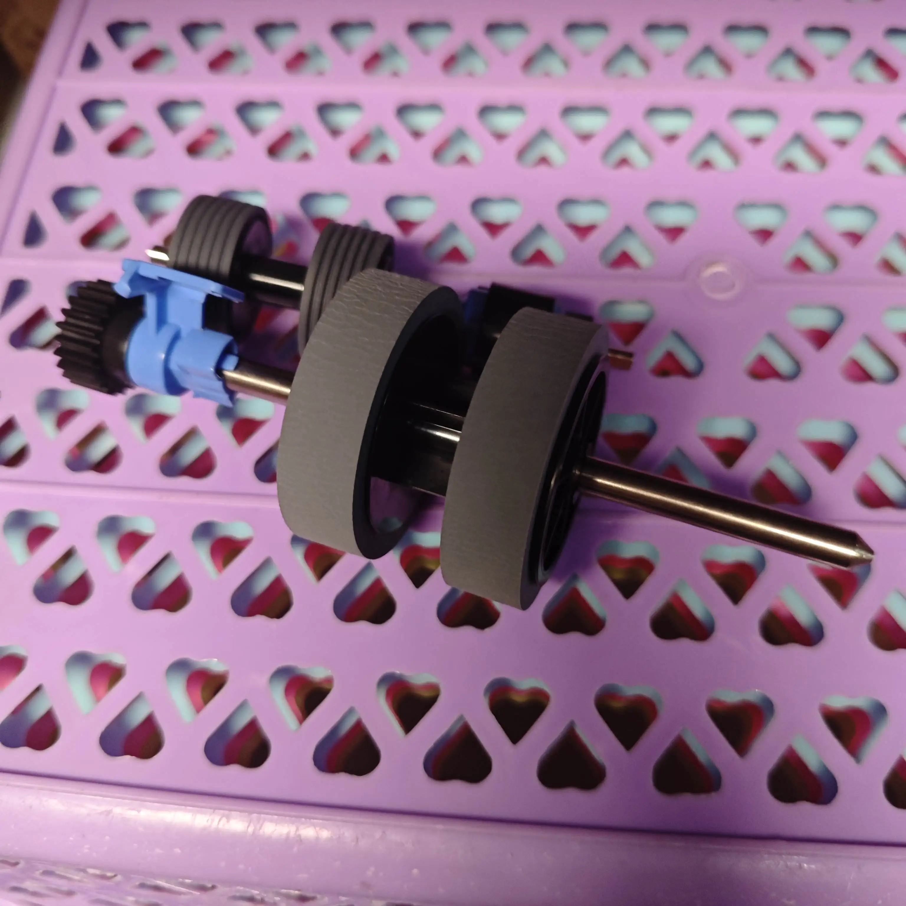 

1 комплект ролика захвата для EPSON ES 400 500 865 DS 530 570 575 770 755 780 870 970 B12B819031 B819041041 детали сканера