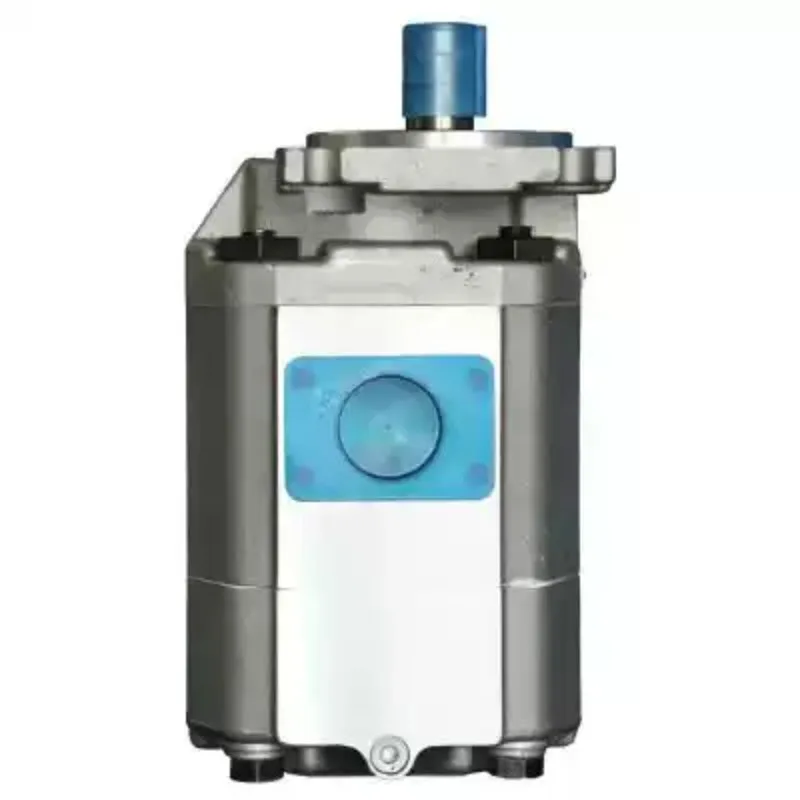 12B.5 Tandem Double Gear Hydraulic Oil Pump Duplex Gear Pump Fit 12 Ton Truck Crane Lifting Machinery Replacement Accessory