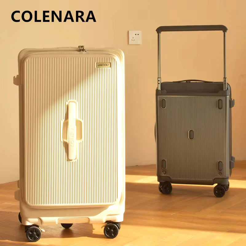 COLENARA Cabin Suitcase 20 Inches Large Capacity 24