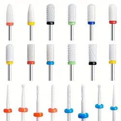 1Pcs Ceramic Milling Cutter Nail Drill Bits Electric Manicure Drills Pedicure Mill Bits Machine Files Nail Art accessories Tool