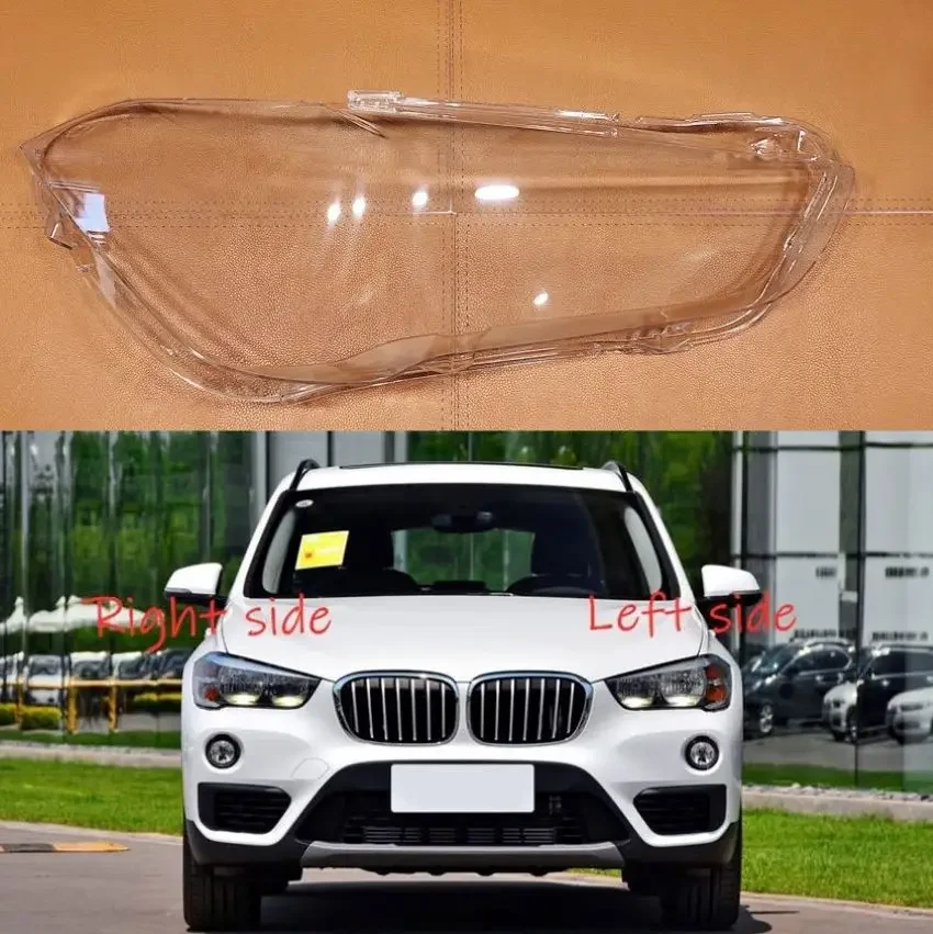 For BMW X1 2016 2017 2018 Car Headlamp Lens Replacement Headlight Shell Cover Headlight Glass