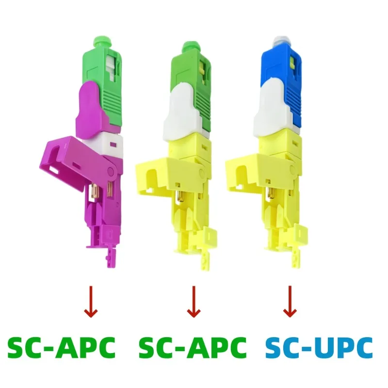 Summitek SC FTTH Fiber Optic Cold Splicing Connector Pre-embedded Telecommunications-grade Fiber Optic Cold Splicing Connector