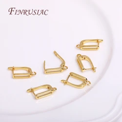 18K Gold Plated Lever back Earring Clasps Hooks Earwires Fastener Accessories,DIY Handmade Tassel / Pearl Drop Earrings Findings