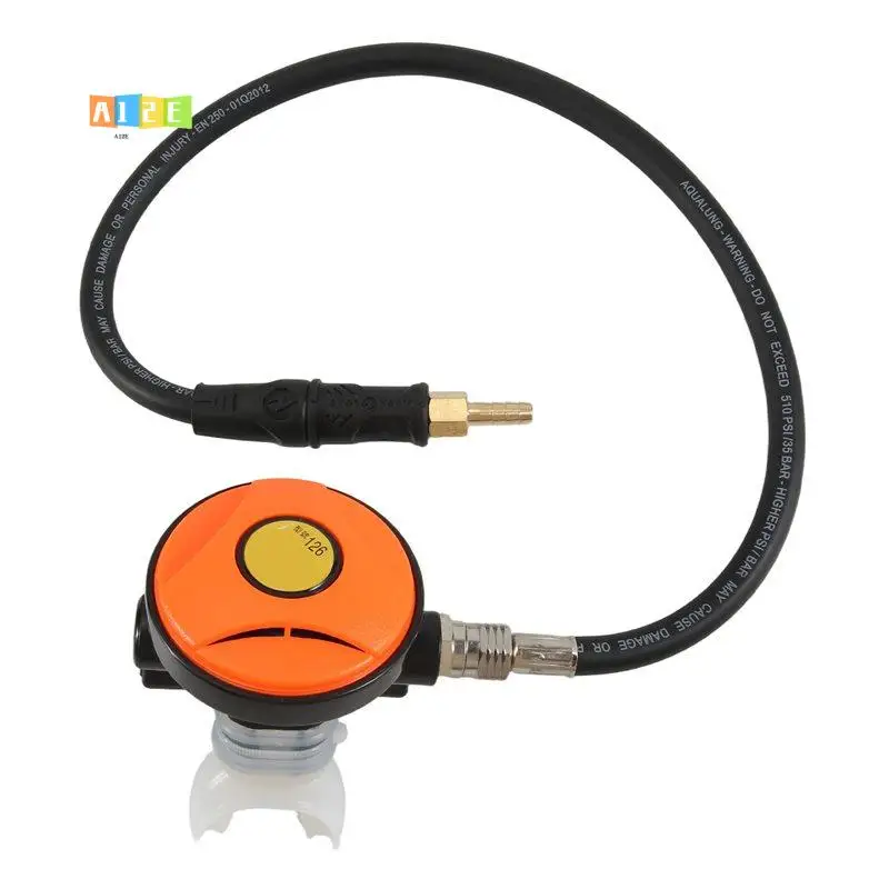

A12E-Scuba Diving Diver Regulator Diving Snorkel Tube Snorkeling Equipment Pressure Reducer 2Nd Dive Diving Regulator