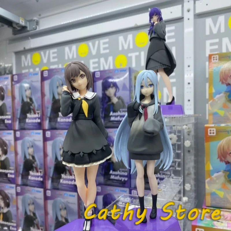 オリジナルのセガ初音ミク-カラフルステージ！-東雲恵那朝比奈まふゆ宵咲カナデ秋山フィギュアデスクトップ装飾おもちゃギフト