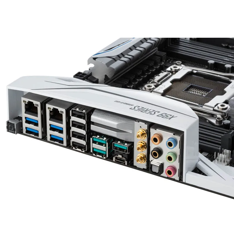 Asus-X99-DELUXE iiマザーボード、LGA2011-v3、5ウェイ最適化、安全