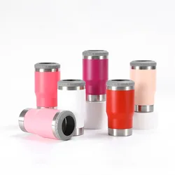 Stainless Steel Thermos Cup Double-layer Thickened Vacuum Keep Cooling Bottle for Drinks Beer Thermal insulation Mug With Opener