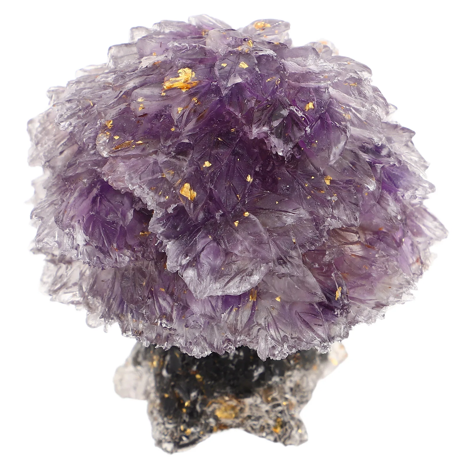 

Natural Ornament Desktop Decoration Fortune Wealth Symbol Mini Handcrafted For Office Living Room Bookshelf Vase Crystal Tree