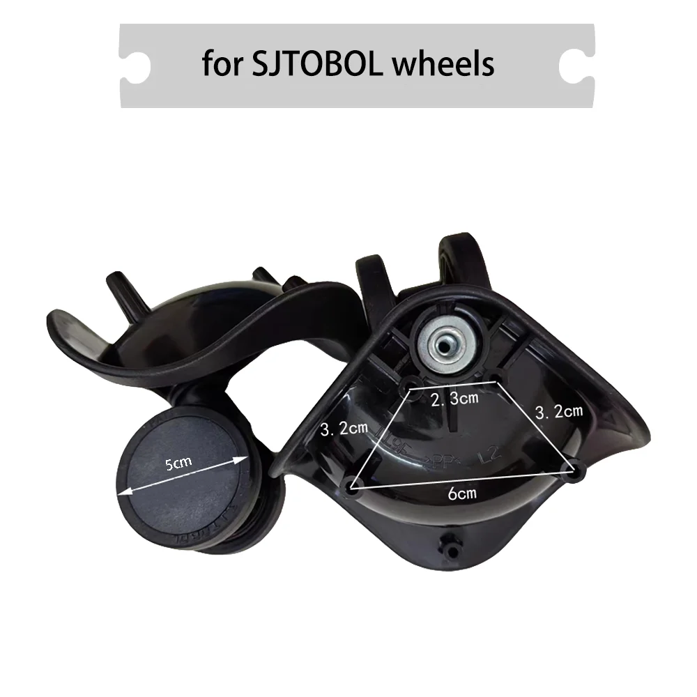 

Universal wheels for SJTOBOL light sound wheel pull rod box stable maintenance durable wheels flexible pulley replacement