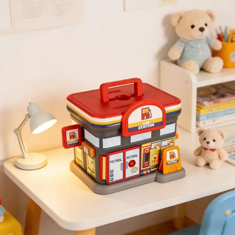 H8WB Unique House Piggy Banks Help Children Develop Good Saving Practices Gift