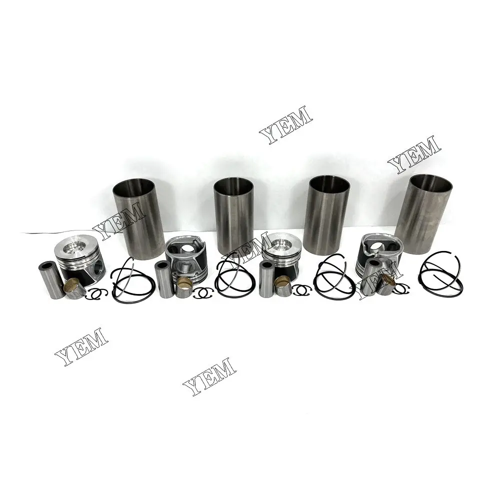 

445T QSB4.5 Cylinder Liner Kit With Cylinder Liner Piston Rings Set For Cummins Diesel Engine Parts