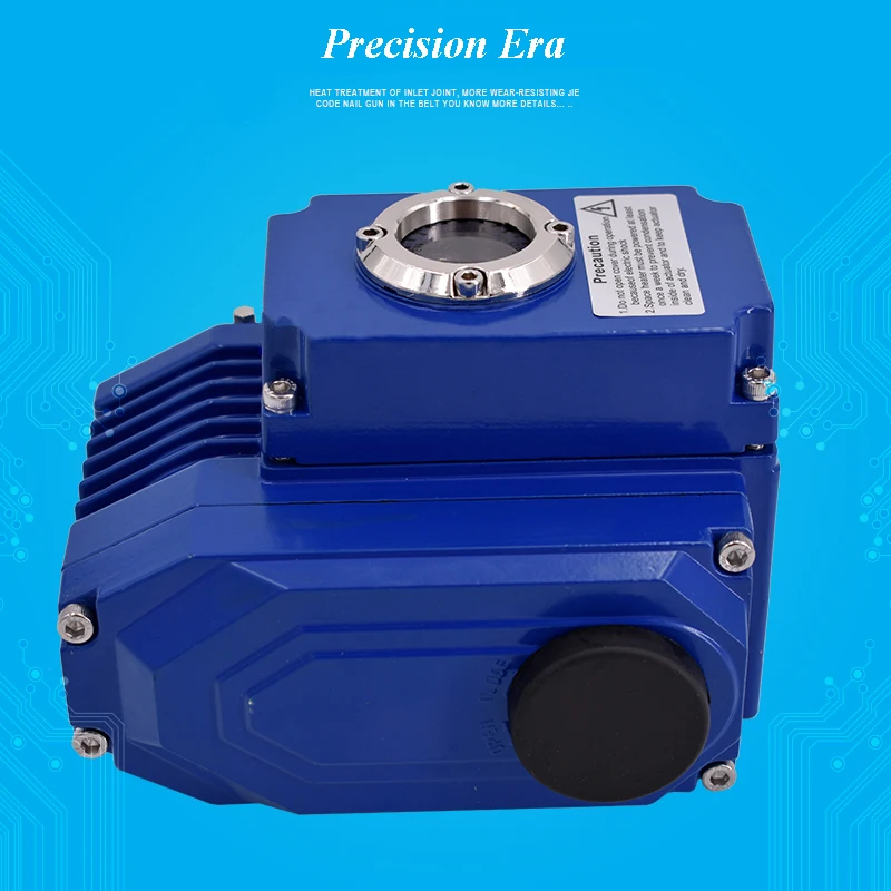 Attuatore elettrico in acciaio inossidabile 220V attuatore elettrico valvole a sfera attuatore elettrico a guscio in alluminio
