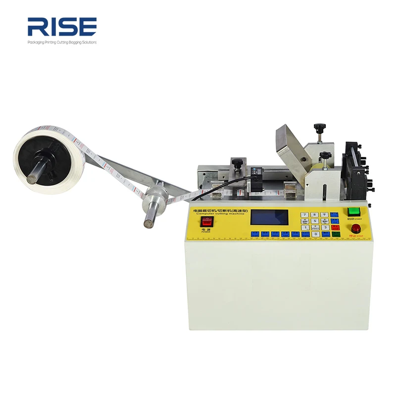 Automatic Table Rubber Pvc Webbing Nylon Tape Cutter Automatic Velcro Cutting Machine For Tape