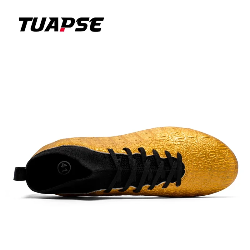 TUAPSE Professional Soccer Shoes Men Quality Breathable Non-Slip Soccer Cleats Teens Adults Football Sneakers Size 32-46