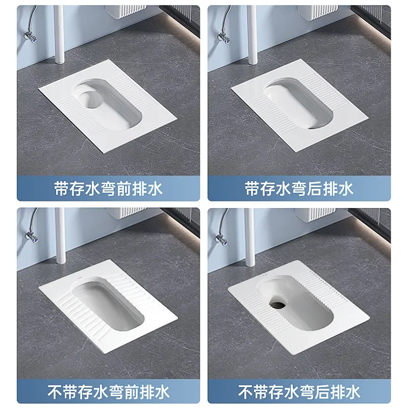 Squatting pit type household urinal Squatting pit Potty toilet Deodorant toilet water tank