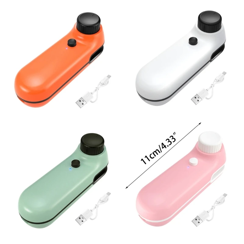 Mini sellador de bolsas portátil M2EE, máquina de sellado en caliente, Material ABS