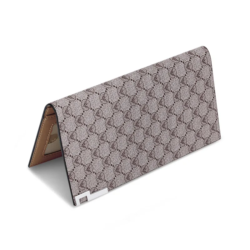 Casual men's card holder, personalized lightweight women's card bag, long wallet