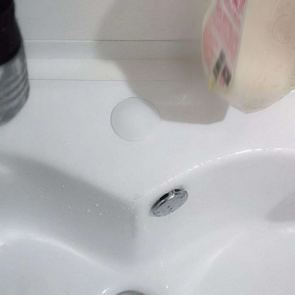 For Household Use Color White Black Plastic Sink Hole Cover Convenient Household Accessory High-quality Plastic