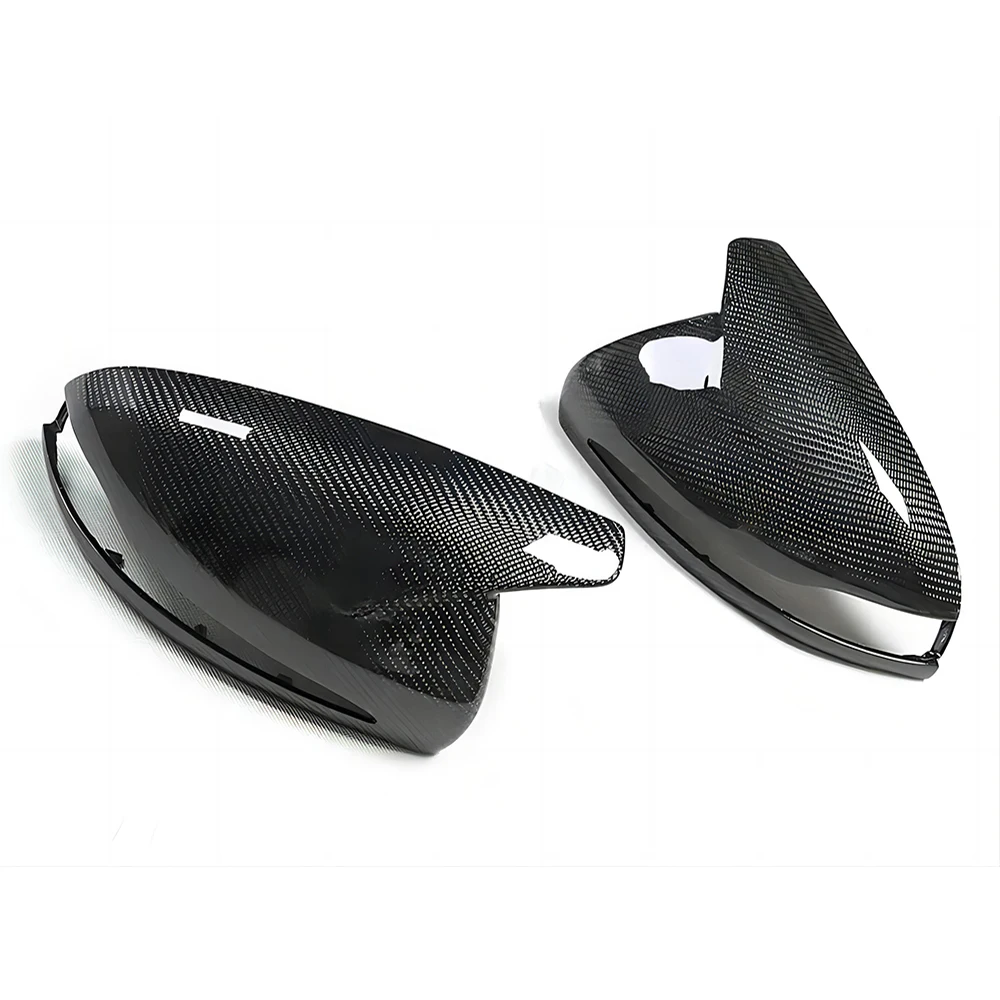 Replacement Rearview Side Mirror Covers Cap For Mercedes Benz H343 X243 N293 C257 EQA EQB EQC CLS Class M Carbon Fiber Shell