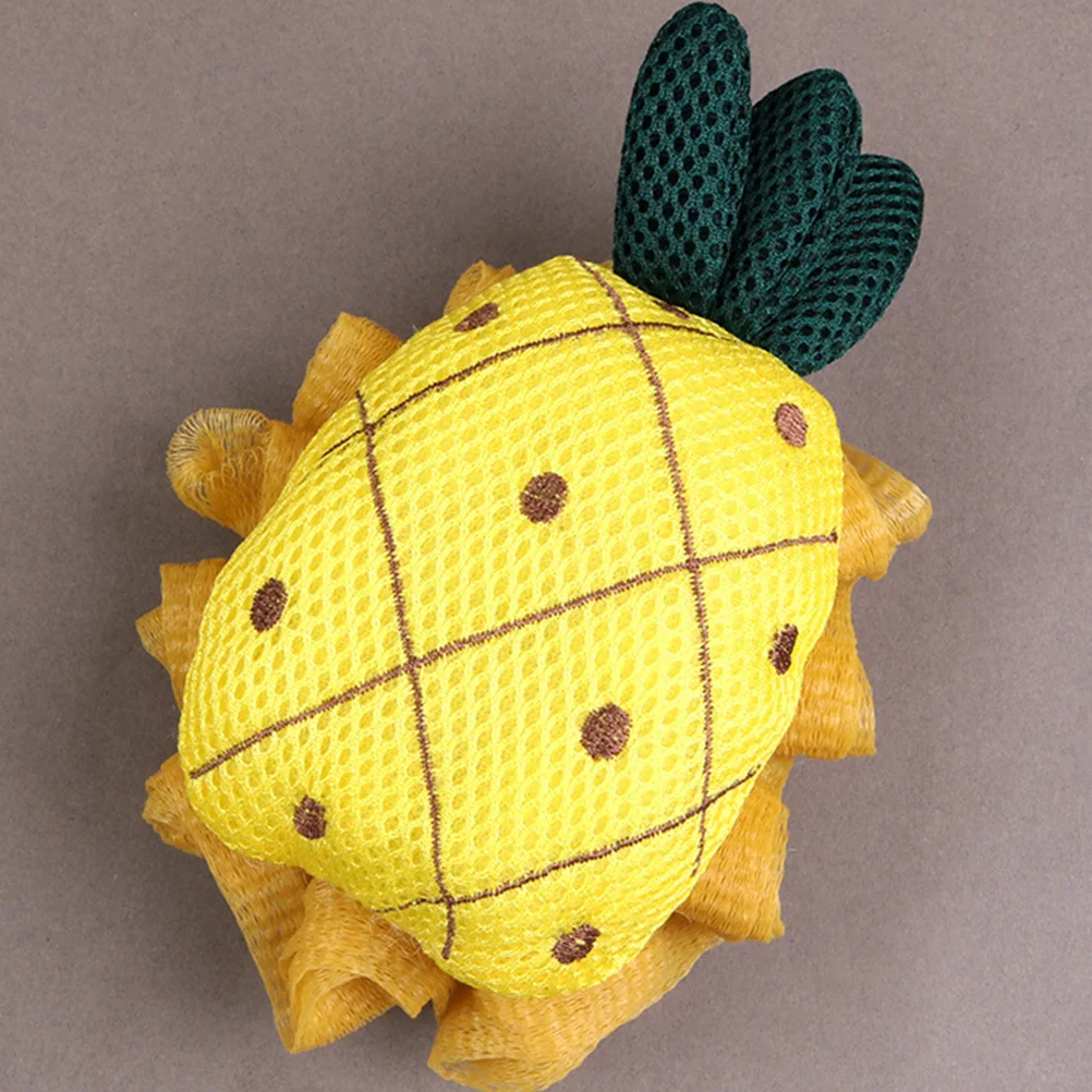 

Cute Mesh Bathing Ball for Exfoliating Body Skin Cleaning Tool Gentle Shower Scrubber with Rich Foaming Comfortable Bath