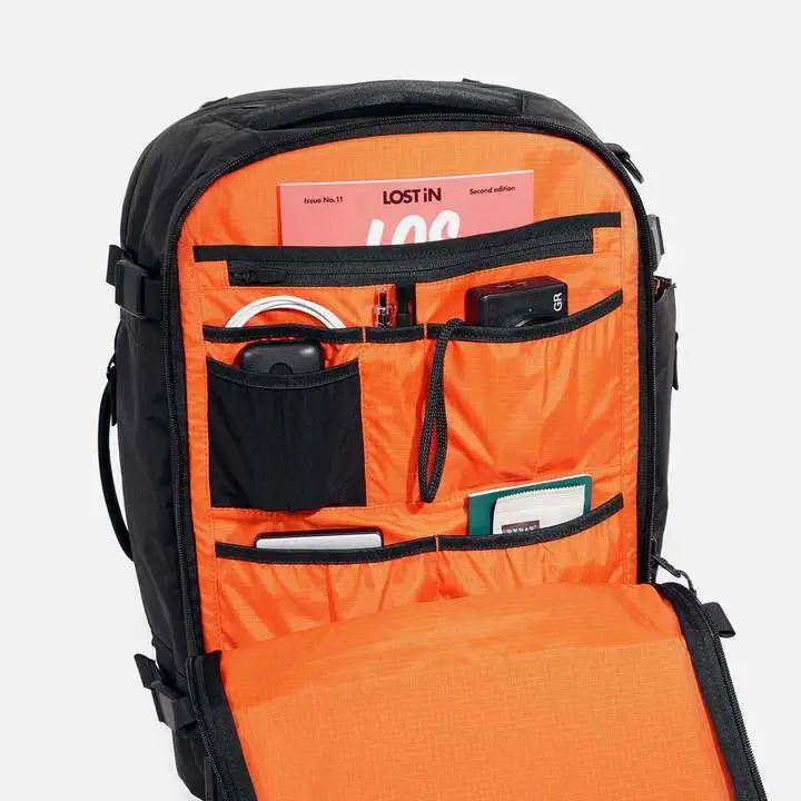 Travel Pack 3 X-Pac Nylon 35L Waterproof Multifunctional Smart Large Capacity Business Trip Travel Carry On Shoulder Bag Durable image 3
