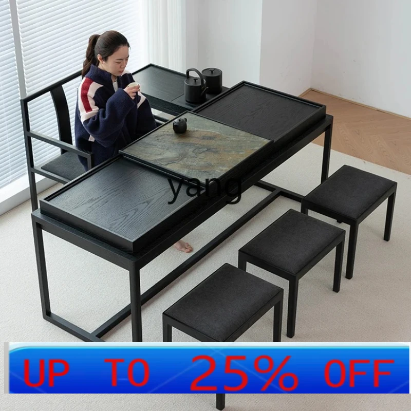 

Yhm Storage Tea Table Combination Home Tea Table Office Making Kung Fu Tea Long Table Affordable Luxury