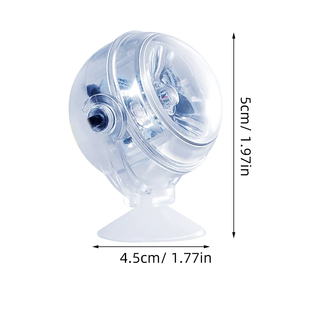 

Underwater Lamp LED Aquarium Light for Coral Reef Fish Tank Submersible Aquarium Lamp with (Blue)