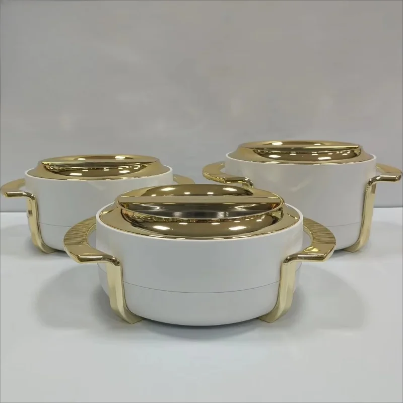 Ship inventory 3PCS set food warmer 1.8L + 2.3L + 2.8L thermal insulation casserole food warmer