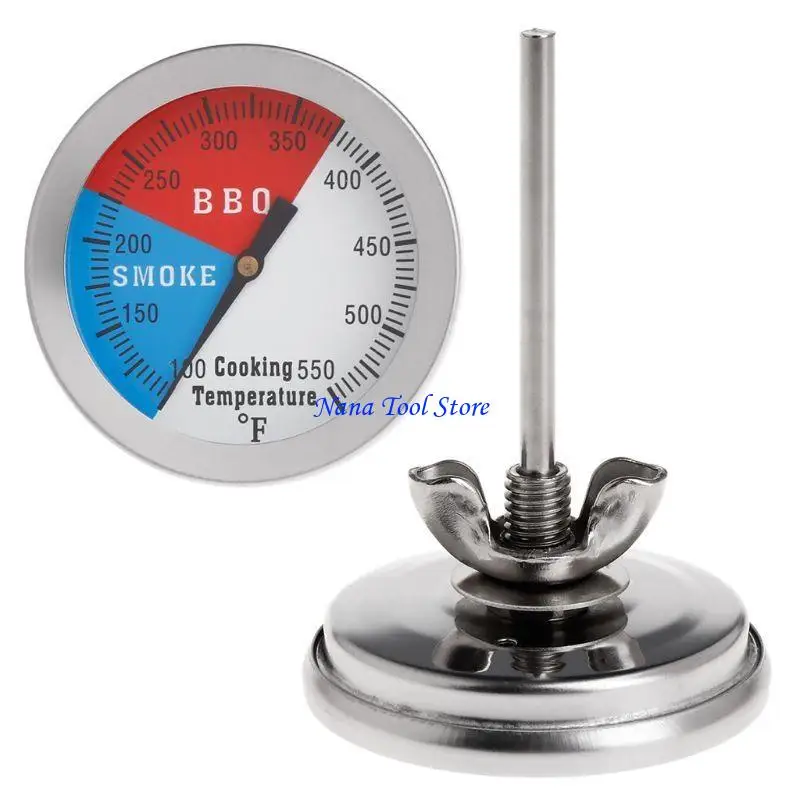 31GJ Professional BBQ Grill Thermo-meter 550F for Butterfly Mother Smoker Heat