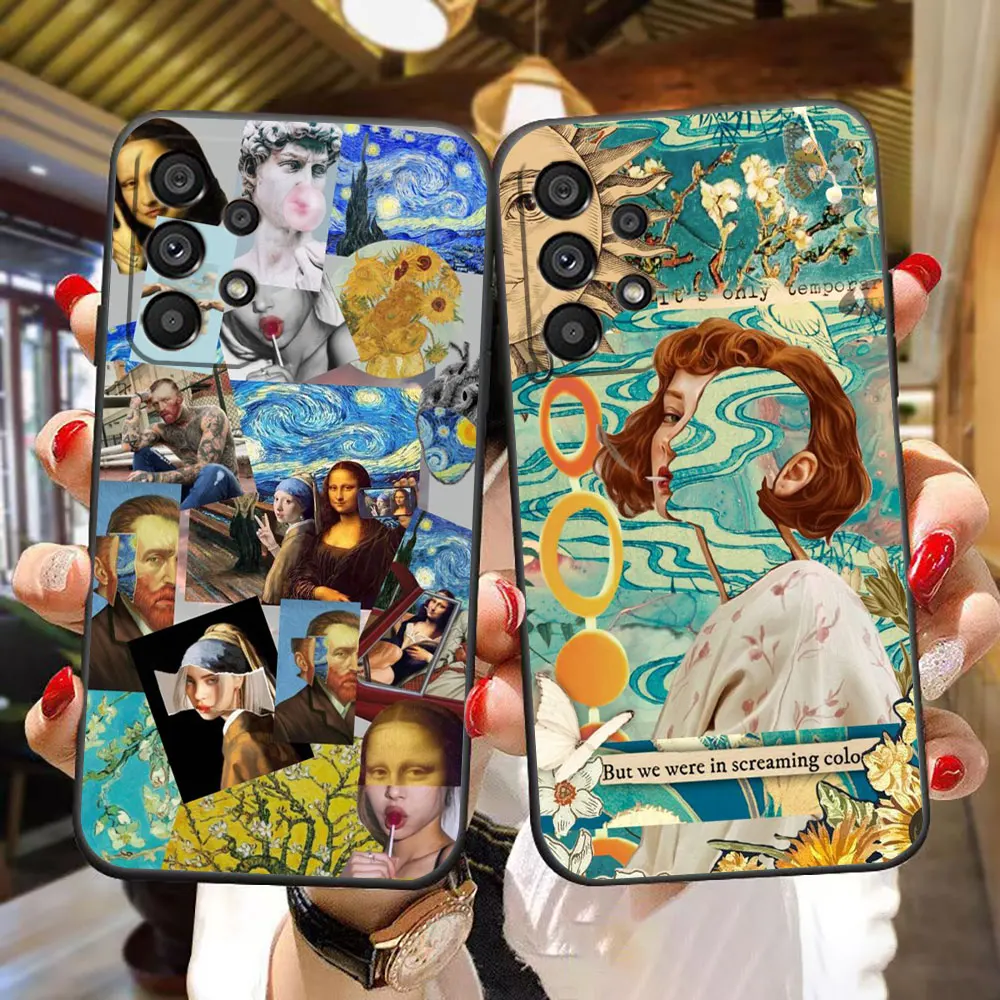 Ancient Greek Aesthetic Art Phone Case For Samsung Galaxy A80 A72 A71 A70 A55 A54 A53 A52 A50 A35 A33 A32 A31 A24 A22 A21S Case