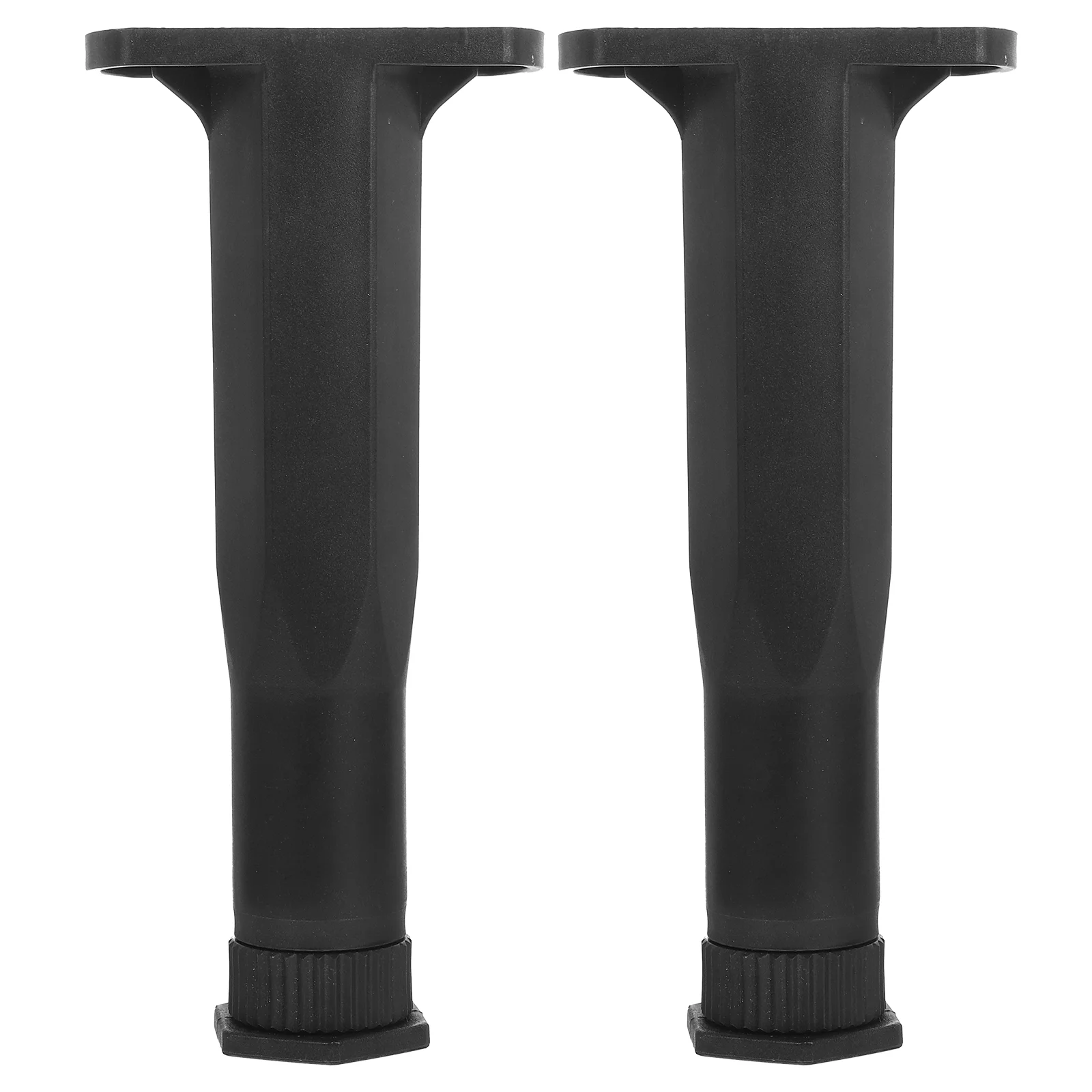 2 Pcs Bed Support Legs Replacement Slats Adjustable Height Furniture Feet Frame Parts PP Material Suitable Various