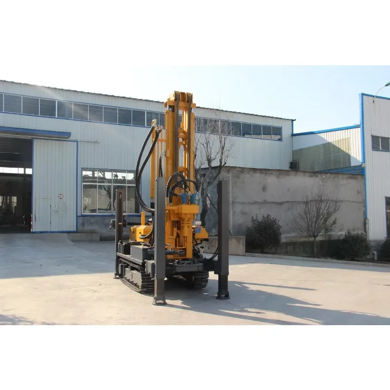 YG Cheap Price Crawler Mounted DTH Drilling Rig 200m Diesel Engine Water Well Drilling Rig / Mine Drilling Rig Machine