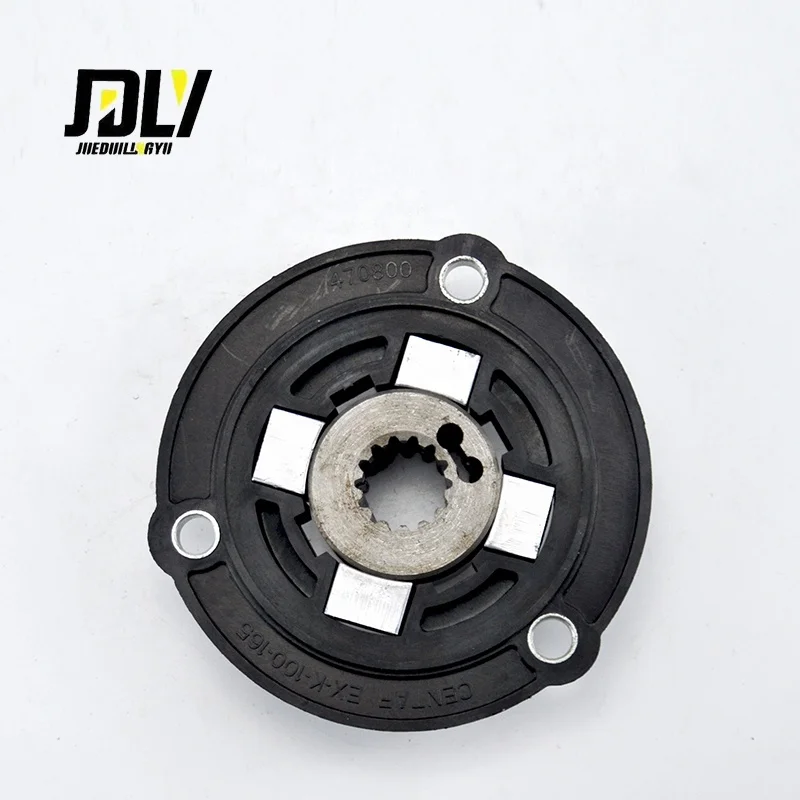 Hydraulic Pump Coupling Rubber Flexible Spline Gear Shaft 3Holes DX60-9C For Doosan